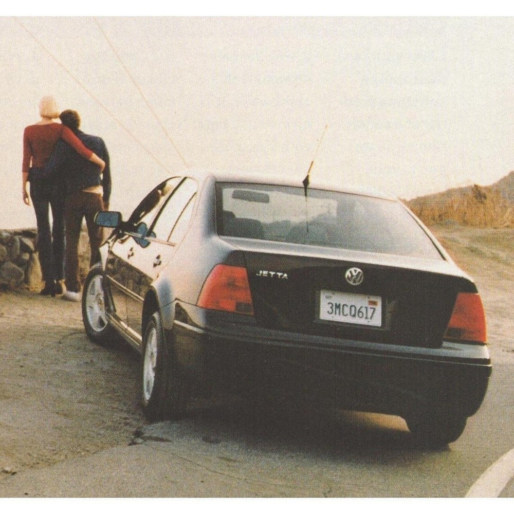 Vintage 1999 Volkswagen Jetta Print Ad Y2K Minimalist Euro Car Aesthetic